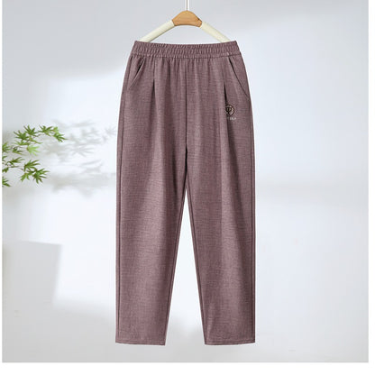 🎉【Reducere pe timp limitat】【40-90KG】Moda de vară pantaloni casual de nouă minute