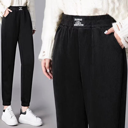 【💥Novi jesensko/zimski stilovi💥】【M-3XL】Nove ženske rastezljive pletene ležerne hlače