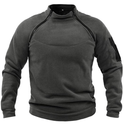 🔥📢【S-4XL】Nueva chaqueta de capa base con forro polar para hombre (colección 2026) – Cálida y moderna, diseño básico pero elegante