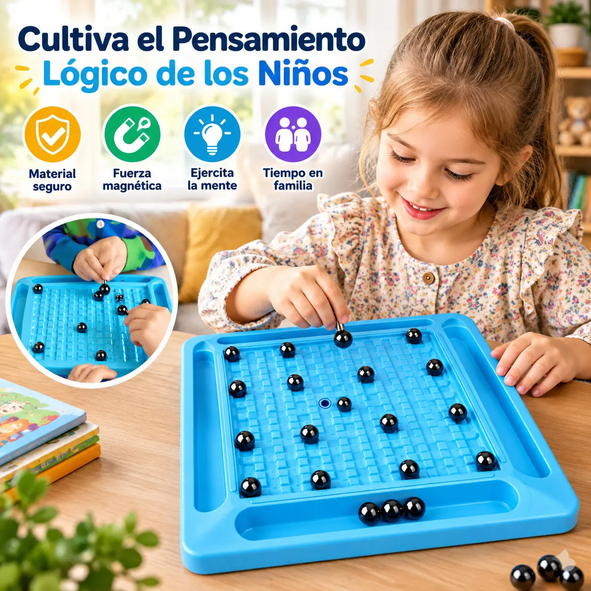 🎁Juguetes para padres e hijos🔥Juegos de mesa magnéticos🔥