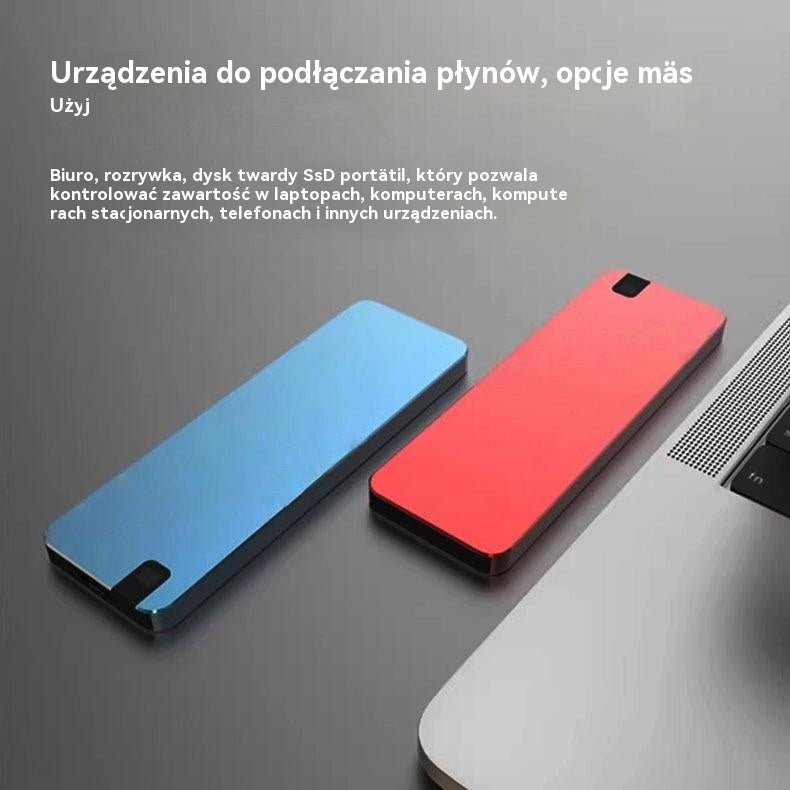 ⚡ Dysk twardy USB 3.0 wielofunkcyjny o wysokiej prędkości (srebrny) | Szybkie transfery, duże kompatybilność, bezstresowe magazynowanie 💻📦