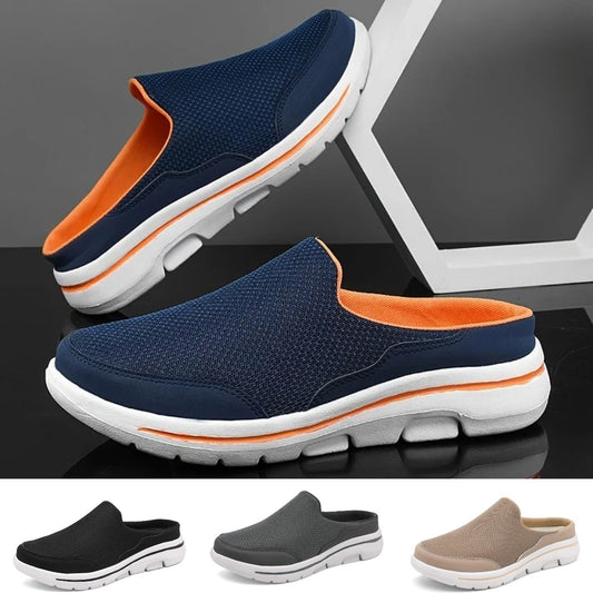 🙋‍♂️🙋‍♀️👟【50% zniżki 🔥】【35–48】Unisexowe klapki z zamkniętymi palcami w dużych rozmiarach, lekkie i przewiewne buty codzienne dla mężczyzn i kobiet