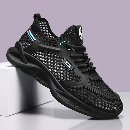 【45%OFF】🎉【39-44】Pantofi sport cu talpă moale, respirabili, din plasă, pentru bărbați, vară 2025