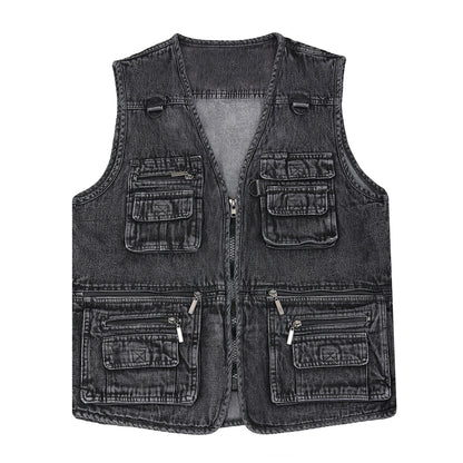 🔥 Nowa kolekcja -50% | Męskie jeansy z wieloma kieszeniami 【XL–7XL】 – Wytrzymałe, oddychające i wygodne