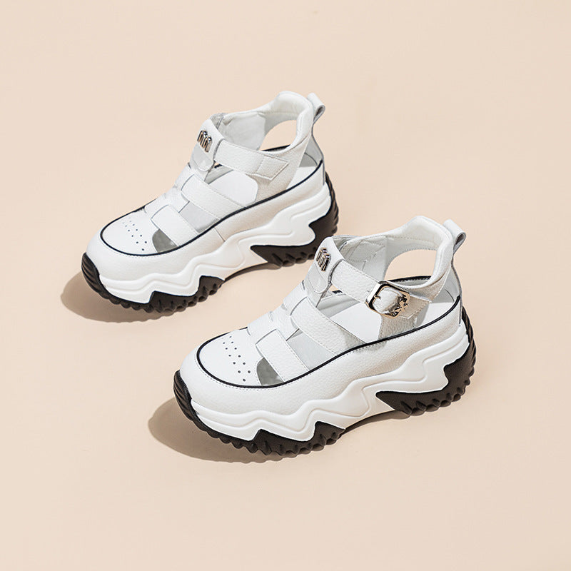 🔥【35-40】✨2025 nowe damskie modne, swobodne, miękkie, grube sandały