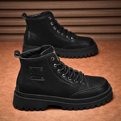 💪【39-44】Jesenske i zimske retro visoke muške cipele, retro britanski stil