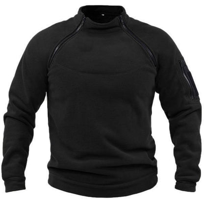 🔥📢【S-4XL】Nueva chaqueta de capa base con forro polar para hombre (colección 2026) – Cálida y moderna, diseño básico pero elegante