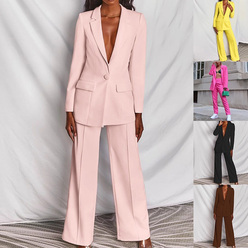🌹【S-5XL】Novi ženski moderan i elegantan ležeran komplet odijela dugih rukava s hlačama