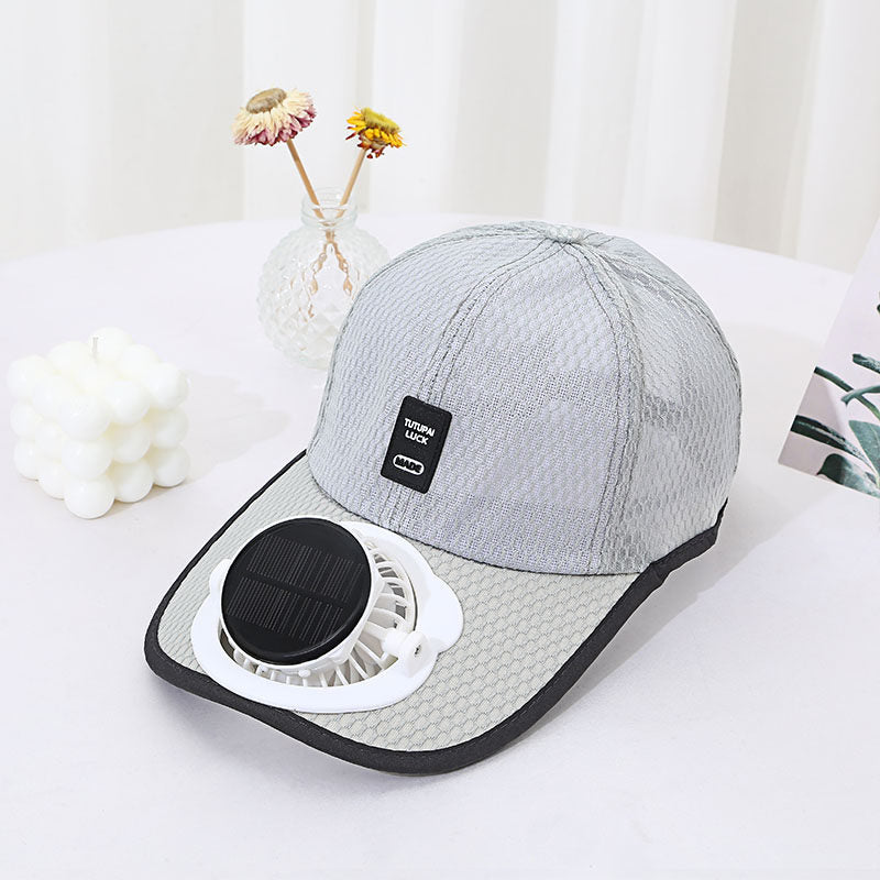 🧢【Enfriamiento rápido】❄Gorra de béisbol con ventilador solar