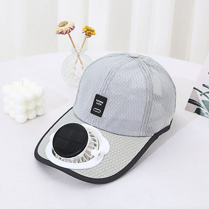 🧢【Enfriamiento rápido】❄Gorra de béisbol con ventilador solar