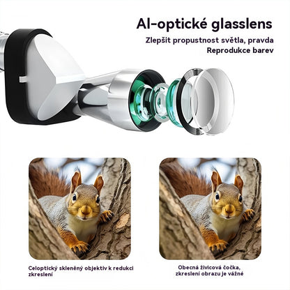 🔭🔥Mini monokularowy teleskop do telefonu - przenośny monokularowy teleskop do podróży i obserwacji