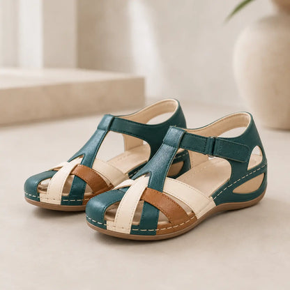 【35–43】Sandalias romanas cómodas para mujer, hechas de piel suave – Precio rebajado Oferta limitada