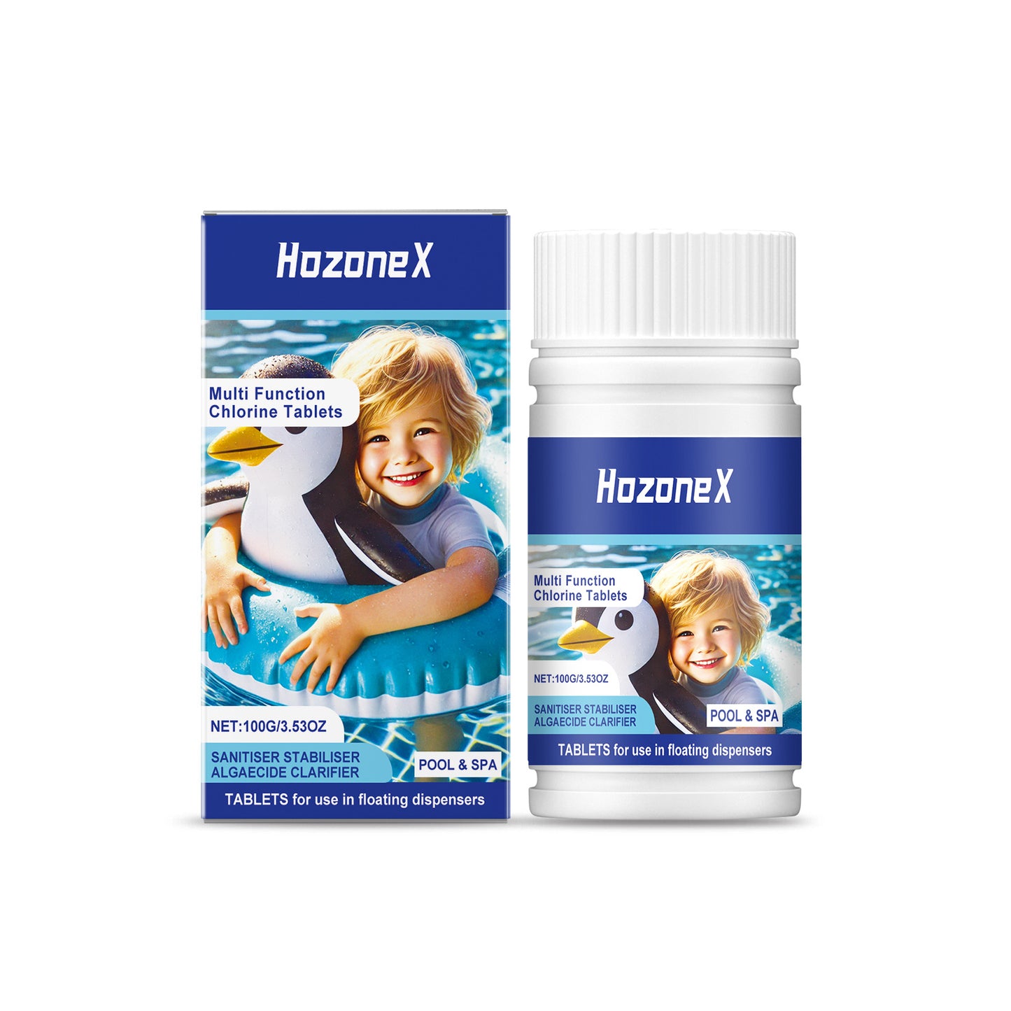 🔥Compre 1 y obtenga 1 gratis（2 botella）Pastillas efervescentes para la limpieza de piscinas