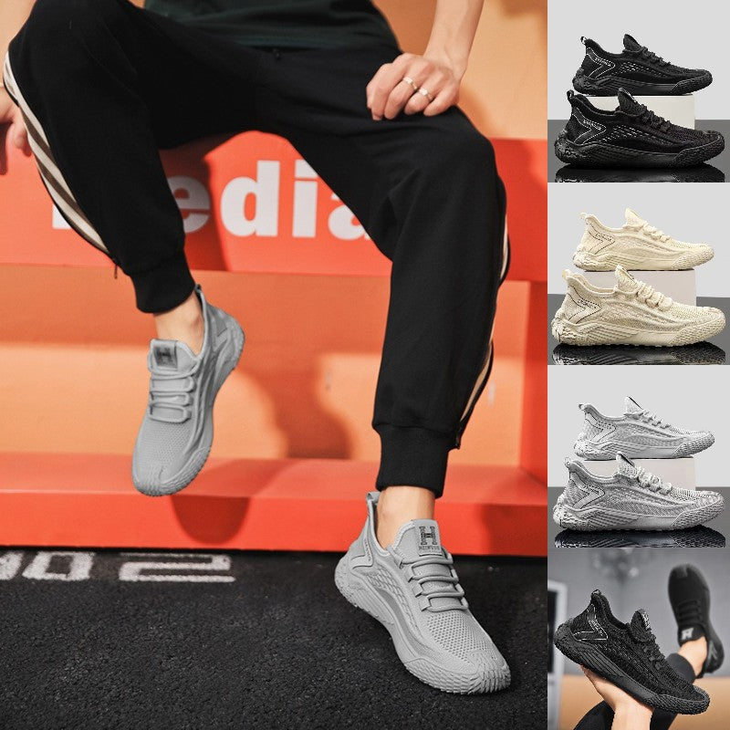 👟【39-44】2025, pantofi sport casual pentru bărbați, cu plasă respirabilă, anti-alunecare și deodoranți