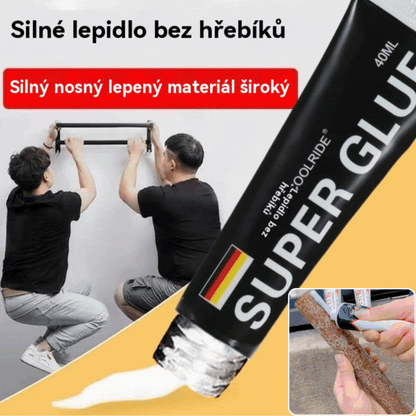 50% ZĽAVA【🔥Balenie 10 kusov】☔Univerzálne vodeodolné lepidlo (bez nutnosti vŕtania)
