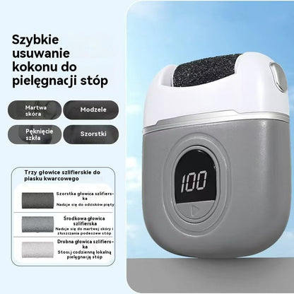 ✨Kup 1, otrzymaj drugi za darmo🦶🛁 Nowy elektryczny szlifier do stóp, usuwanie martwej skóry z paznokci, elektryczny szlifier do stóp do pedicure