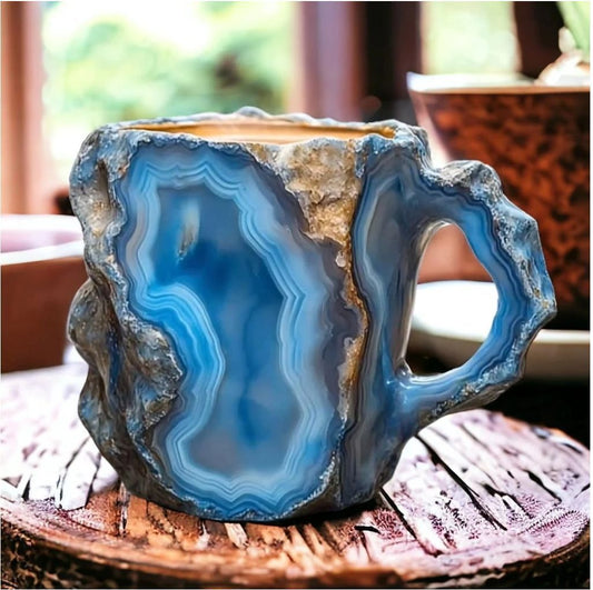 🥰【Reducere limitată în timp】☕ceașcă de cafea cristal mineral