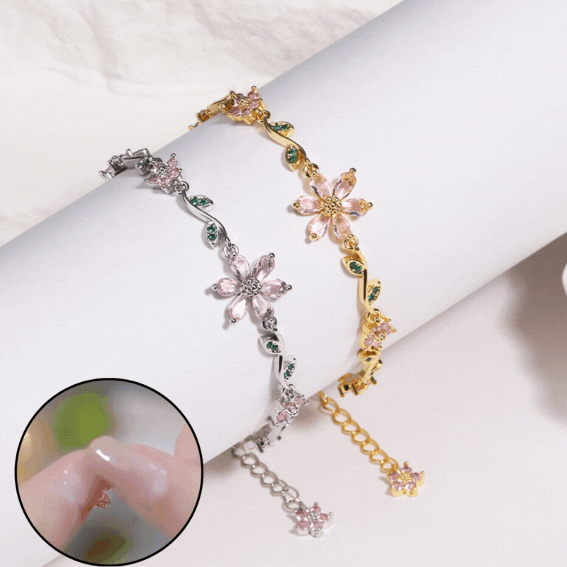 📢📢【Kup 1, otrzymaj 1 gratis】 🔥Nowość na rok 2026🔥: 🌼Bransoletka z kwiatami (idealna na prezent)