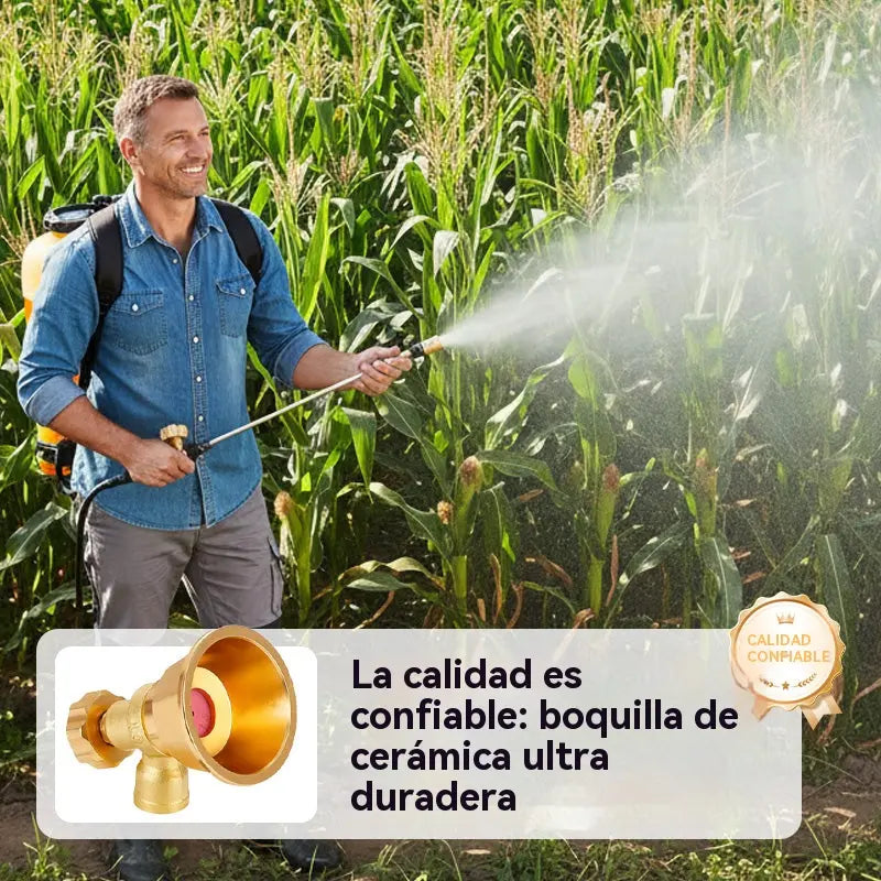 🔥🌾Boquilla de Riego Ajustable de Latón para Pulverizador Agrícola ✅️Pago contra entrega