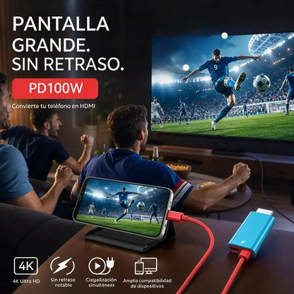 🔥 OFERTA POR TIEMPO LIMITADO: ¡50% de descuento! 🔥 Cable adaptador de USB-C a HDMI para Switch