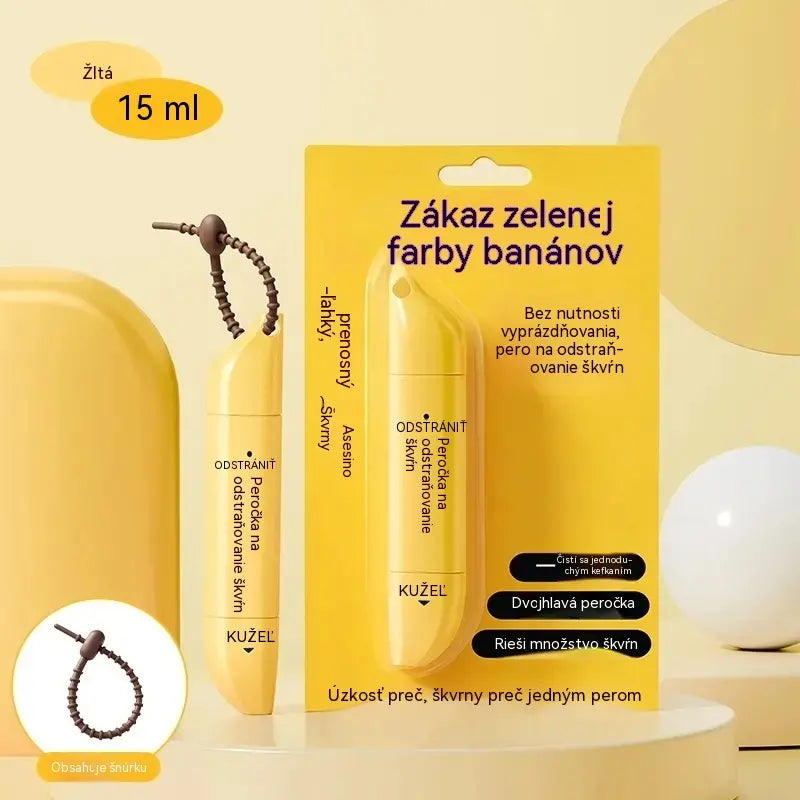 🔥【Kúp 1, druhý získaš zadarmo】🧼 Prenosné obojstranné pero na odstraňovanie škvŕn ✨ Okamžitý pomocník na núdzové čistenie oblečenia (nevyžaduje oplachovanie); ideálne na škvrny od oleja a kávy