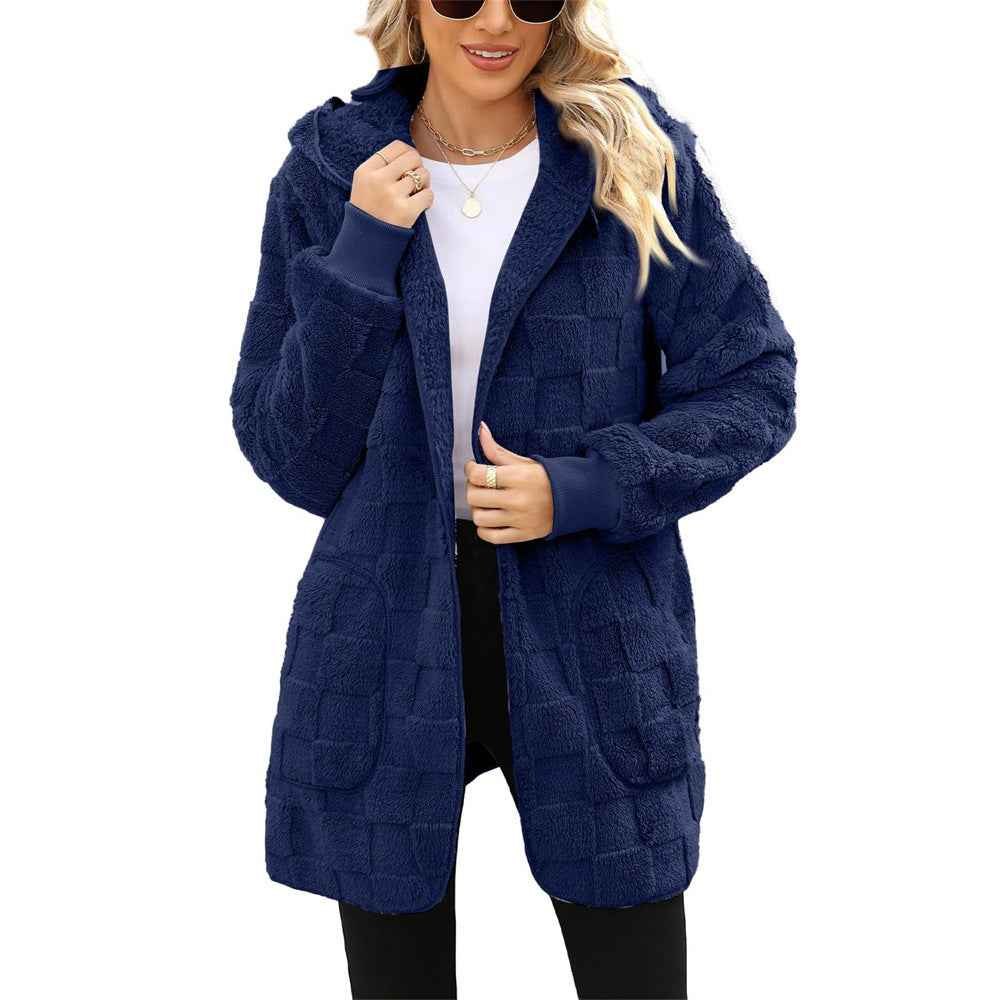 ☃️Ograničeni popust 39 %❄️[S-5XL]🌸Nova zimska sezona: Ženska casual jakna s kariranim flisom