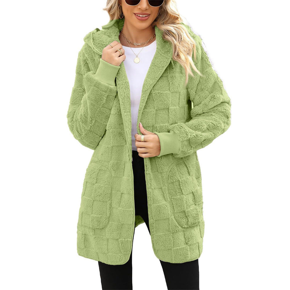 ☃️❄️【S-5XL】🌸Novost za zimsko sezono: ženska casual jakna s kariranim flisom
