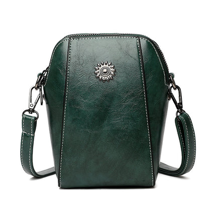 🔥👜 [Oferta Flash] 💖 Nuevo Bolso Multifunción 2026: Mini Bandolera de Piel Genuina, Elegante y Compacta.