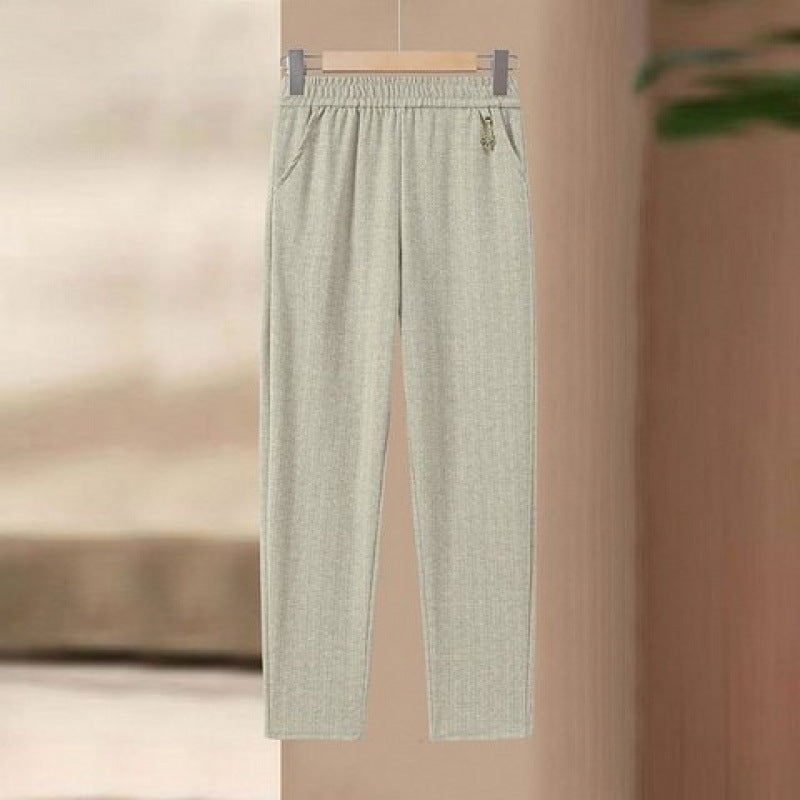 【XL-5XL】 🥰🥰Dámske jesenné a zimné módne úzke nohavice s vysokým pásom