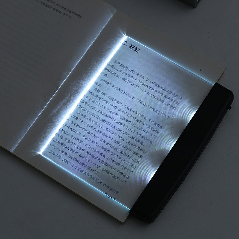 📜💡 【Kupte 1, dostanete 1 zdarma】2 položky：Světlo na čtení s nočním viděním a plochým LED panelem, čtecí lampička chránící oči