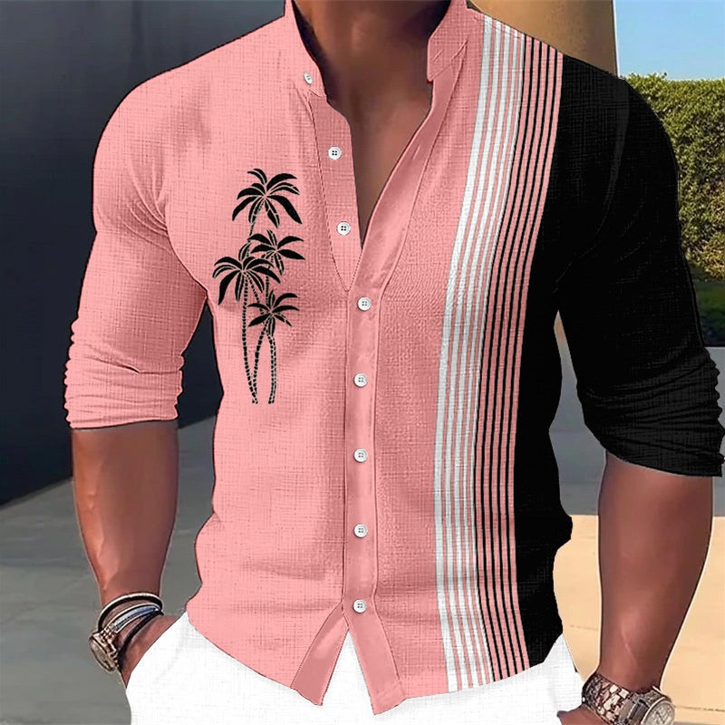 💥🔥【S-6XL】🎯Camisa informal de hombre para vacaciones en la playa: elegante, cómoda y versátil.