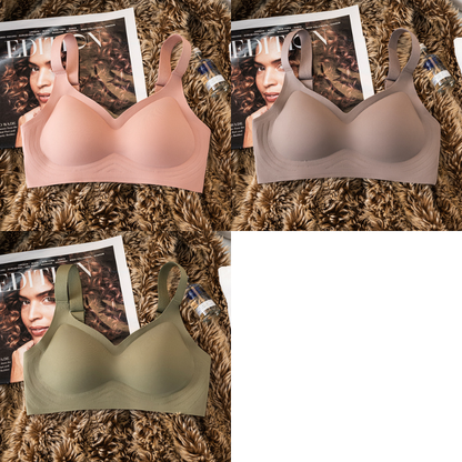 😍【3 dijela】Ženski jednodijelni grudnjak bez žice ❤️【40-85 kg】