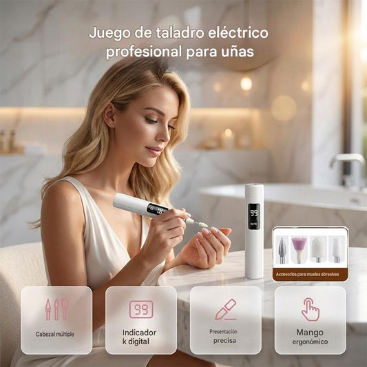 💅⚡Pulidora de uñas eléctrica profesional