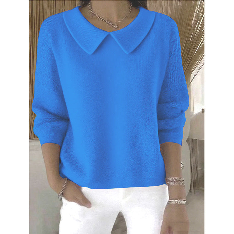 🔥【S-3XL】Wygodny top z długim rękawem i dekoltem w serek na jesień i zimę