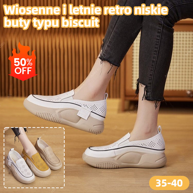 🔥【35-40】👟🎇Retro niskie buty biszkoptowe na wiosnę i lato 2025💖