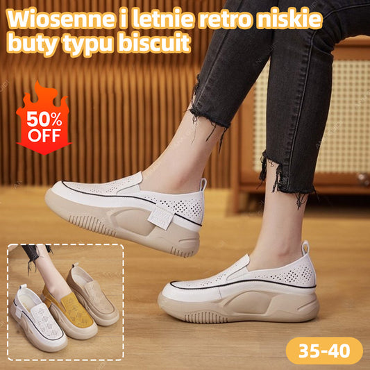 🔥【35-40】👟🎇Retro niskie buty biszkoptowe na wiosnę i lato 2025💖