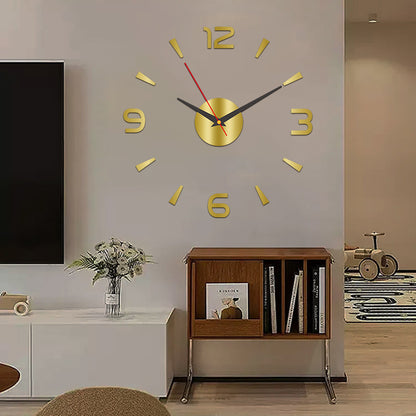 🕑✨3D svjetleći akrilni zidni sat Nije potrebno bušenje (potrebno sastavljanje)