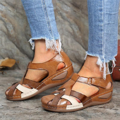 【35–43】Sandalias romanas cómodas para mujer, hechas de piel suave – Precio rebajado Oferta limitada