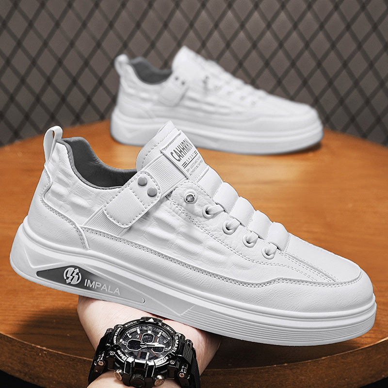 ✨Novedad para otoño [39-44] Zapatos casuales transpirables para hombre: zapatillas de cuero con suela robusta