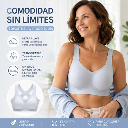 💪【M-2XL】 Sujetador moldeador y elevador de alta sujeción – Ideal para uso diario, moldea y levanta sin esfuerzo 🌿