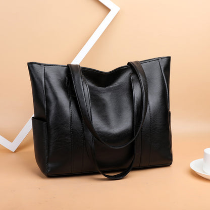 ✨👜【Reducere 50%】【Capacitate mare】Geantă de umăr pentru femei din piele moale, nouă din 2025.