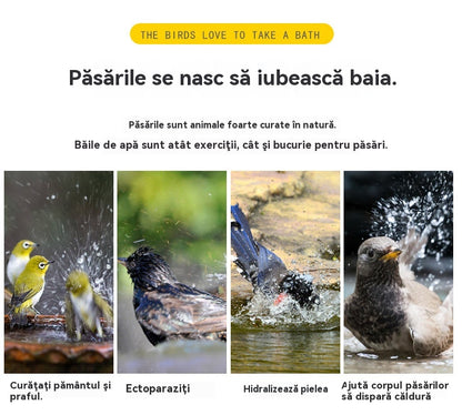 🔥【Niezbędny element dla rodzin hodujących ptaki,】🐦Baie pentru pasari, accesorii custi pentru pasari-pasuje do większości klatek dla ptaków