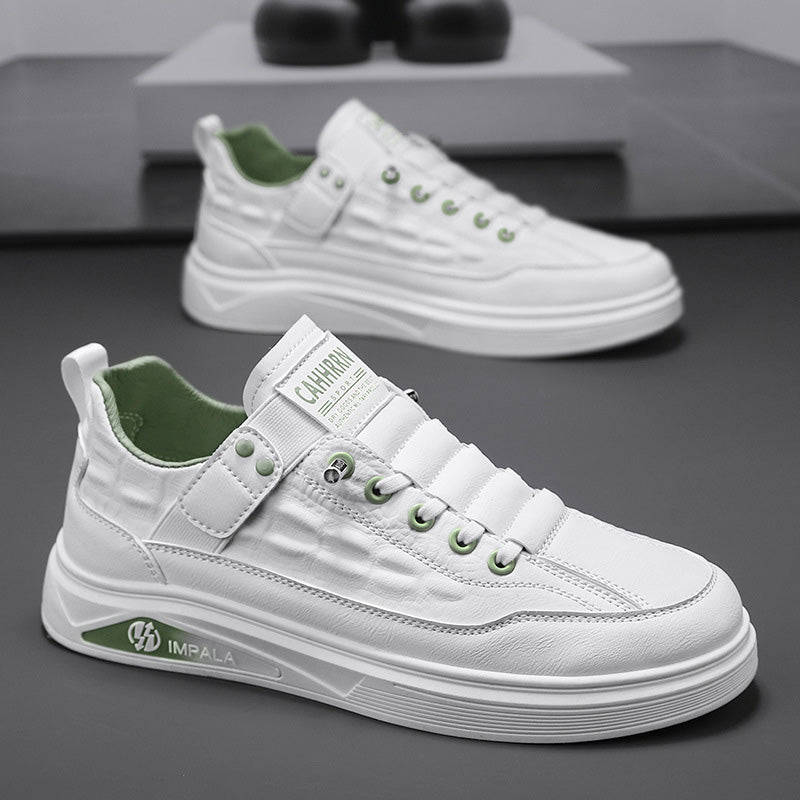 ✨Novedad para otoño [39-44] Zapatos casuales transpirables para hombre: zapatillas de cuero con suela robusta