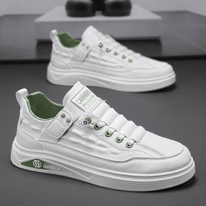 ✨Novedad para otoño [39-44] Zapatos casuales transpirables para hombre: zapatillas de cuero con suela robusta