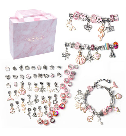 ✨Conjunto de pulseras de dibujos animados para niños, joyería creativa hecha a mano