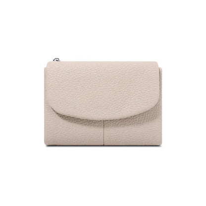 👝Cartera unisex RFID Pebble de piel auténtica