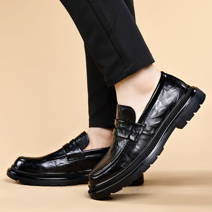 👞【39-44】Nove muške elegantne, svestrane, prozračne kožne cipele s mekim potplatom koje se lako obuku