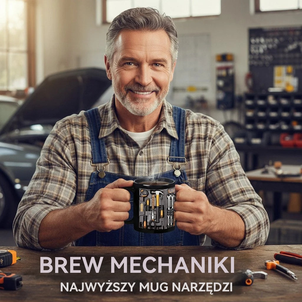 🔥☕Końcowa mechaniczna zestaw narzędzi Kubek