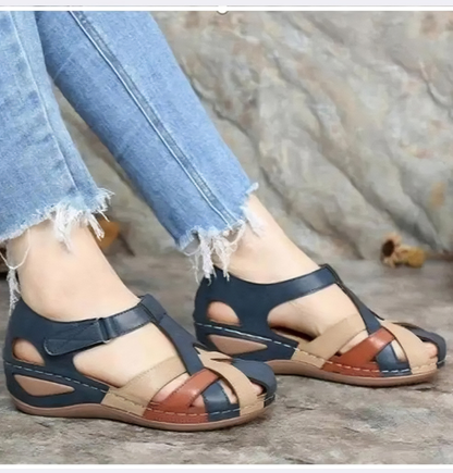 【35–43】Sandalias romanas cómodas para mujer, hechas de piel suave – Precio rebajado Oferta limitada
