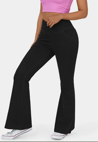 👖【XS-4XL】Traperice visokog struka, uskog kroja i zvonastog kroja koje podižu bokove